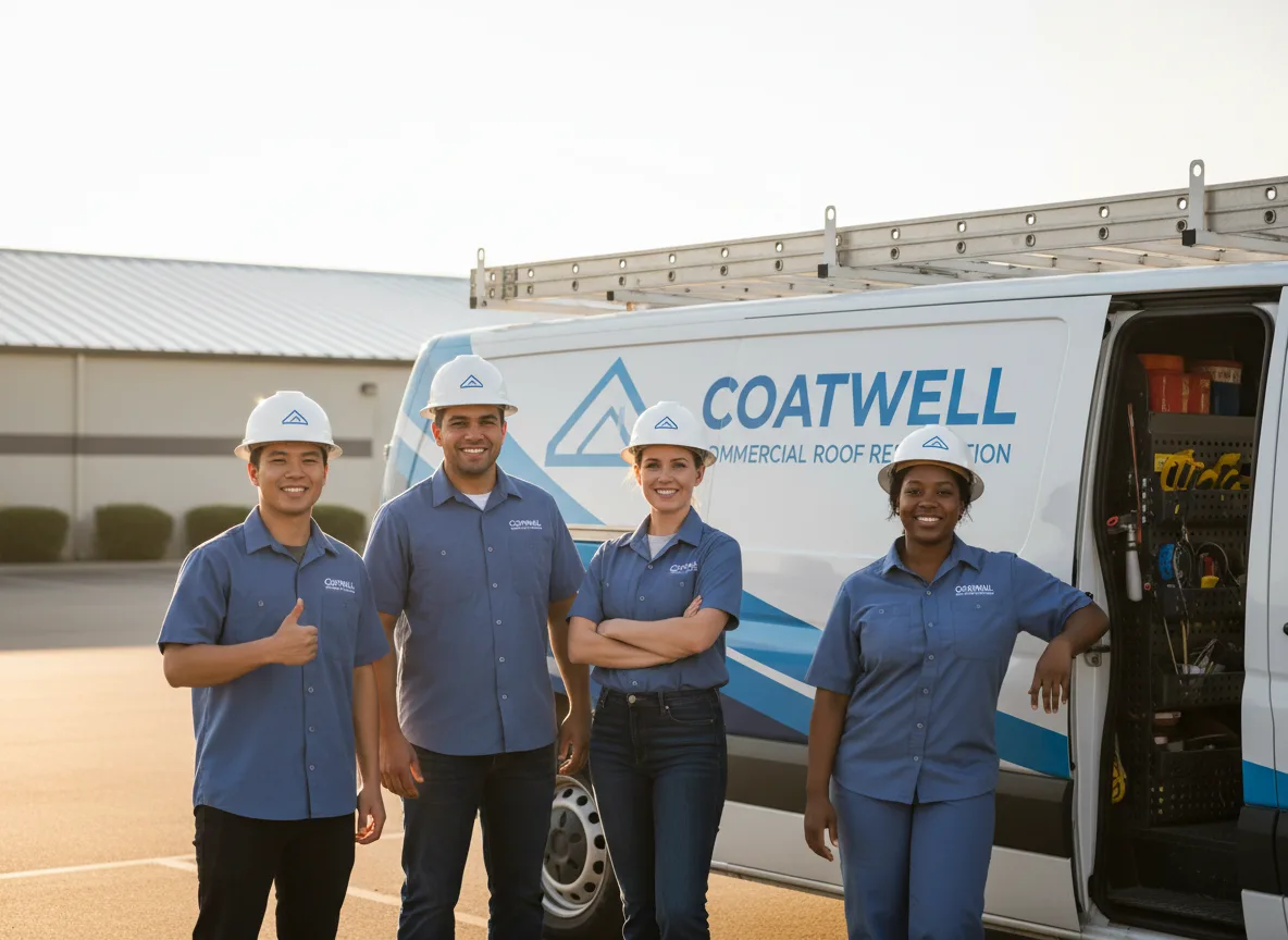 Commercial roof coating company in Tiff, MO
